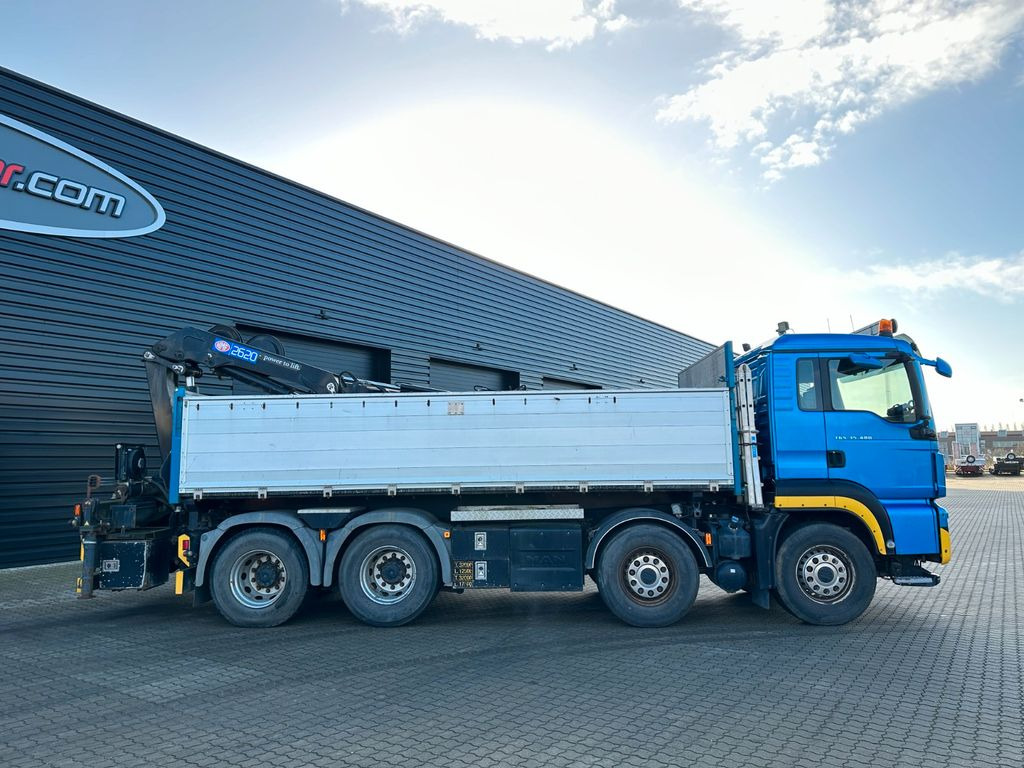 MAN 35-480 BL 8x4 - قلابات, شاحنة كرين: صور 2 MAN 35-480 BL 8x4 - قلابات, شاحنة كرين: صور 2