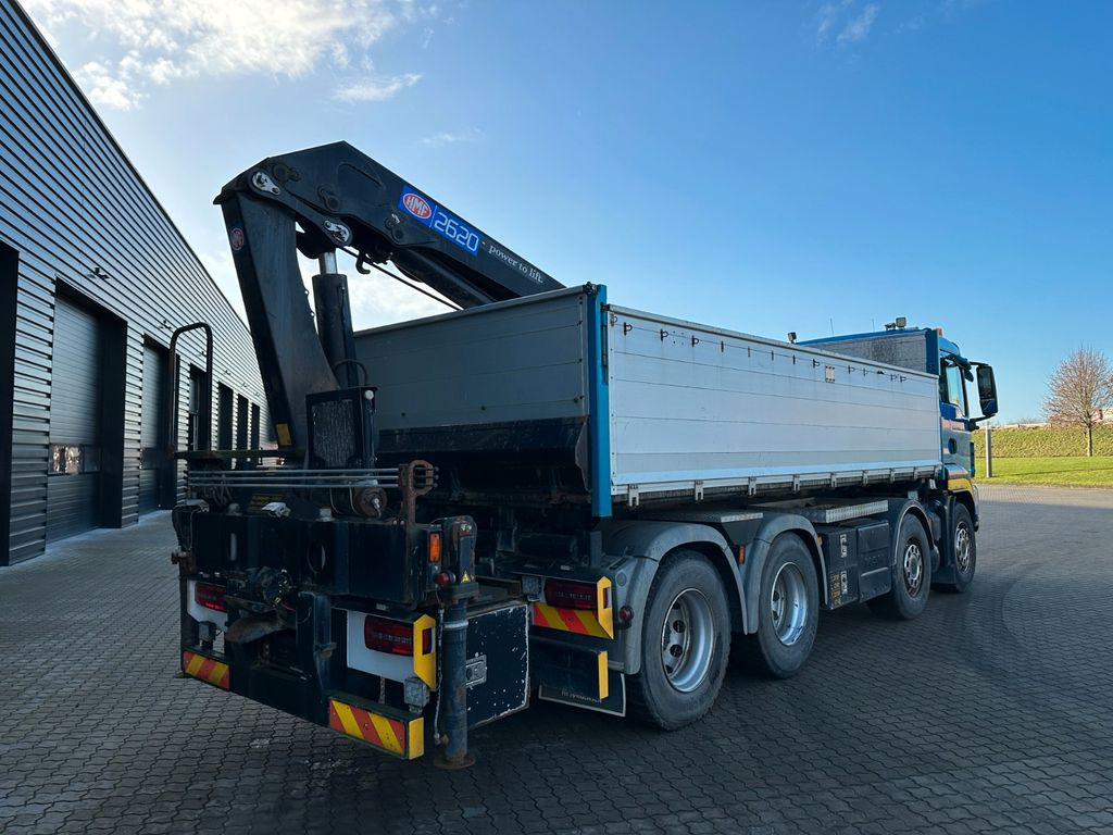 MAN 35-480 BL 8x4 - قلابات, شاحنة كرين: صور 3 MAN 35-480 BL 8x4 - قلابات, شاحنة كرين: صور 3