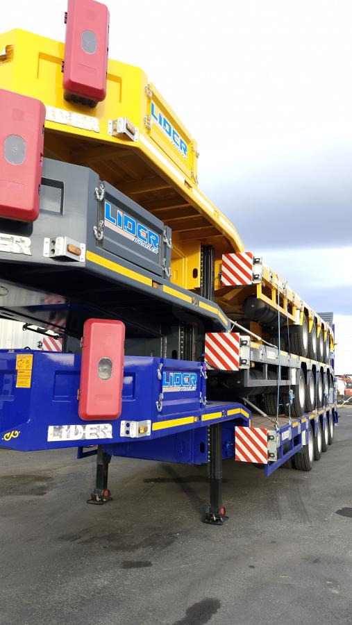 Lider trailer (Export Afrique) Porte-Char lames 4 essieux - عربة مسطحة منخفضة نصف مقطورة: صور 5 Lider trailer (Export Afrique) Porte-Char lames 4 essieux - عربة مسطحة منخفضة نصف مقطورة: صور 5