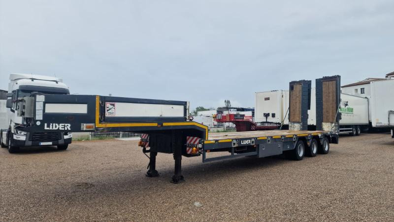 Lider trailer LIDER-3A - عربة مسطحة منخفضة نصف مقطورة: صور 1 Lider trailer LIDER-3A - عربة مسطحة منخفضة نصف مقطورة: صور 1