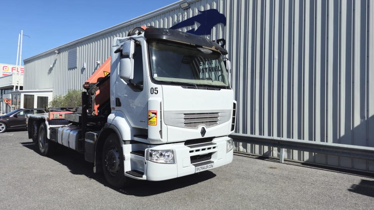 Renault Premium avec grue PALFINGER PK 18000 - شاحنة ذات الخطاف, شاحنة كرين: صور 4 Renault Premium avec grue PALFINGER PK 18000 - شاحنة ذات الخطاف, شاحنة كرين: صور 4