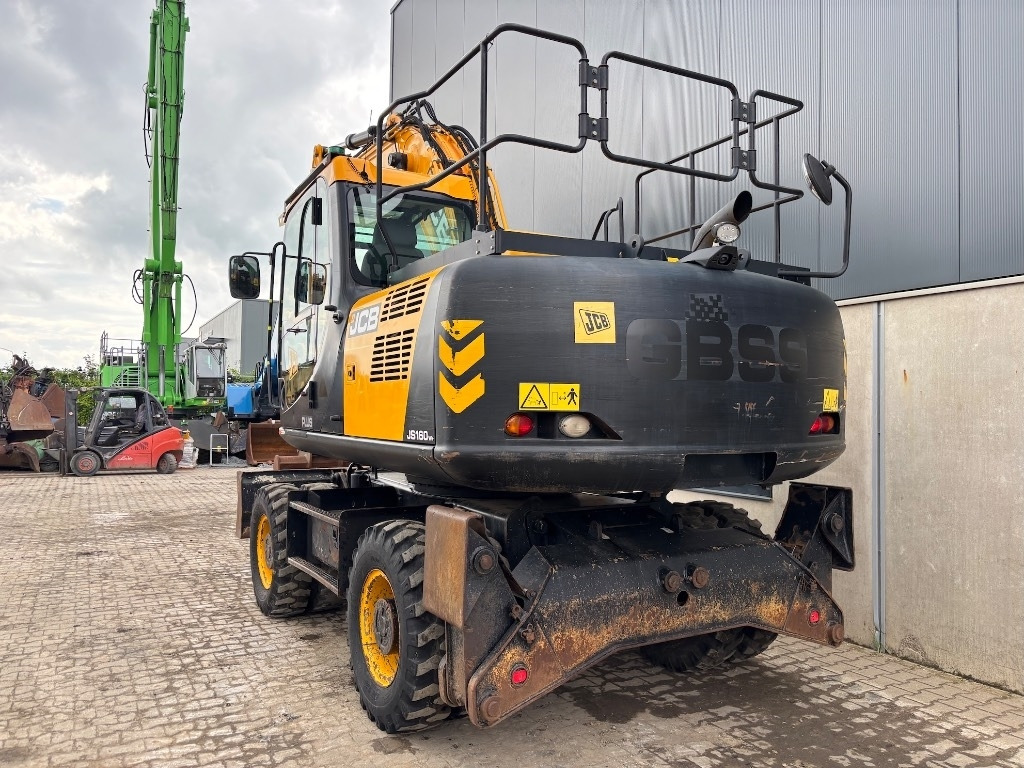 JCB JS 160 W - JS 175 W - JS 145 W - حفارة على عجلات: صور 5 JCB JS 160 W - JS 175 W - JS 145 W - حفارة على عجلات: صور 5