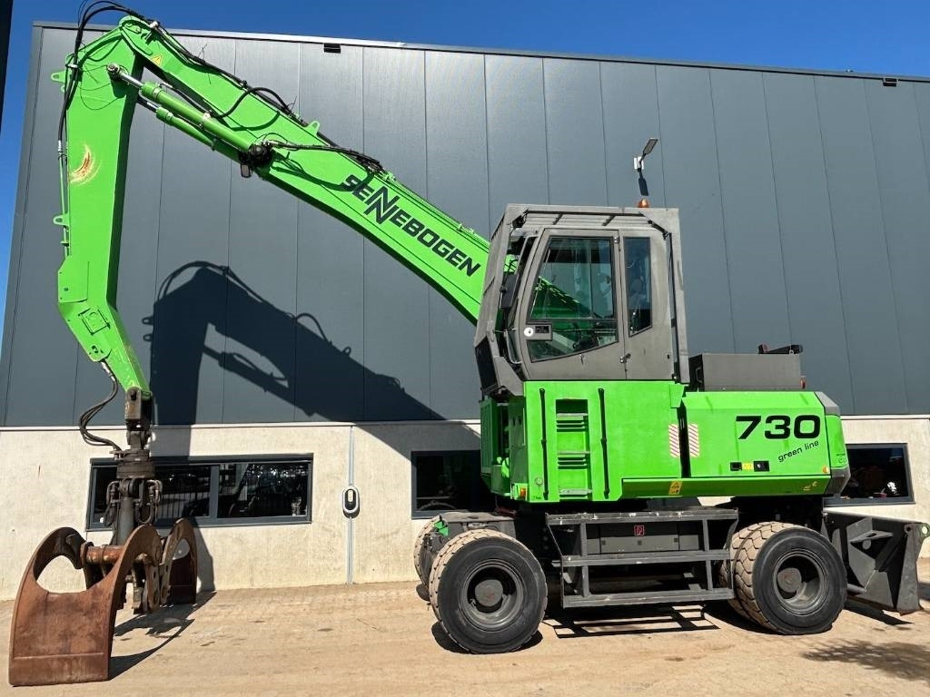 Sennebogen 730 -- Wood application -- incl grapple - حفارة النقل والشحن: صور 1 Sennebogen 730 -- Wood application -- incl grapple - حفارة النقل والشحن: صور 1