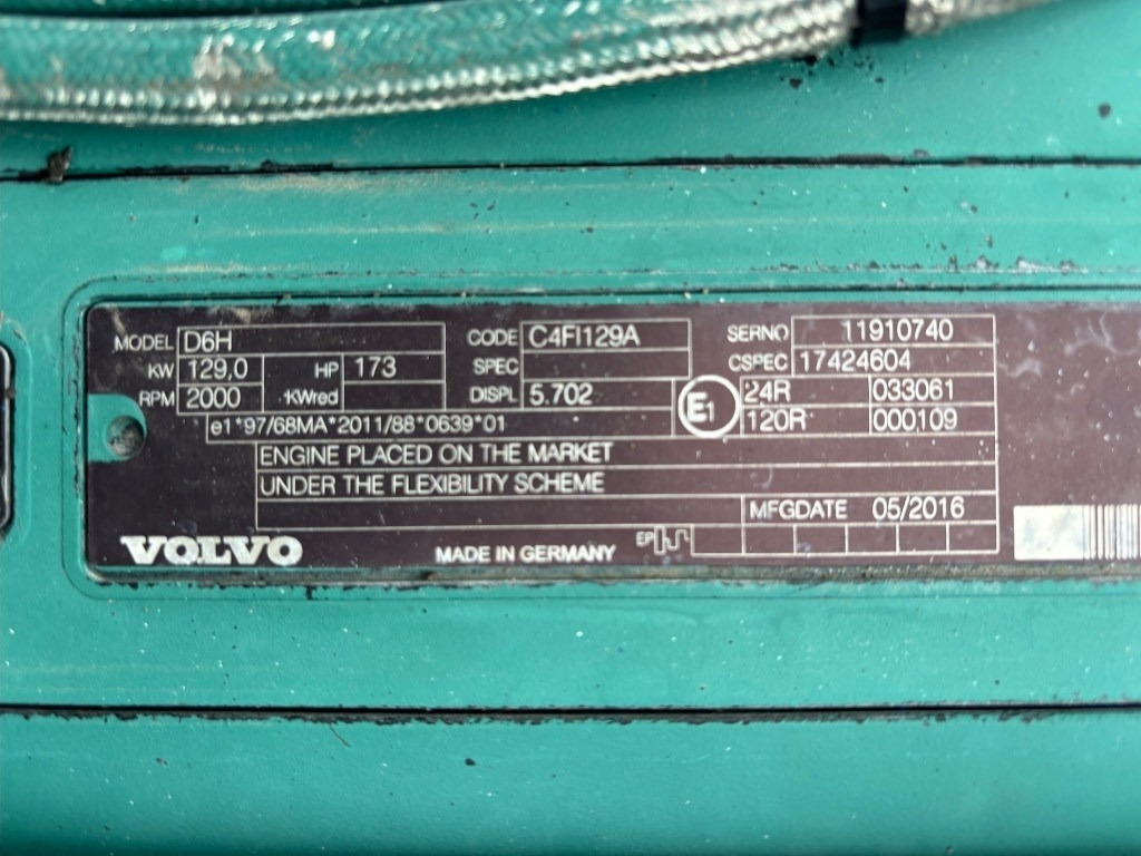 حفارة على عجلات Volvo EW 210 D - EW210 - EW210D - EW 180 - EW 240: صور 35