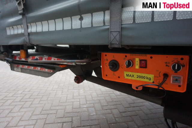MAN TGM 15.290 4X2 BL / Schuifzeil / Ondervouwklep - شاحنة ستارة: صور 5 MAN TGM 15.290 4X2 BL / Schuifzeil / Ondervouwklep - شاحنة ستارة: صور 5
