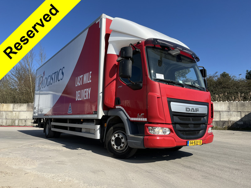 DAF LF 210 FA / 12 Ton / 353 dkm / Koffer / LBW 1500 kg / NL LKW - بصندوق مغلق شاحنة: صور 1 DAF LF 210 FA / 12 Ton / 353 dkm / Koffer / LBW 1500 kg / NL LKW - بصندوق مغلق شاحنة: صور 1