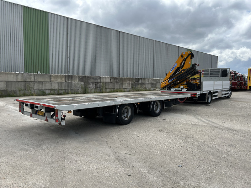 DAF LF 320 FA 19T + Burg BPM 0018 Trailer / Effer 175.2/c3s Crane / NL Combi - شاحنات مسطحة, شاحنة كرين: صور 3 DAF LF 320 FA 19T + Burg BPM 0018 Trailer / Effer 175.2/c3s Crane / NL Combi - شاحنات مسطحة, شاحنة كرين: صور 3