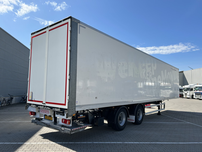 Groenewegen DRO-14-18 B / Box / Laadklep / Stuuras / APK 08-26 - بصندوق مغلق نصف مقطورة: صور 2 Groenewegen DRO-14-18 B / Box / Laadklep / Stuuras / APK 08-26 - بصندوق مغلق نصف مقطورة: صور 2