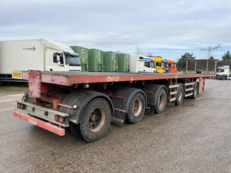 Nooteboom OVB-90-05 / 5 axle 12 Ton Hydraulic / BPW Drum / Ballast Trailer - نصف مقطورة مسطحة: صور 2 Nooteboom OVB-90-05 / 5 axle 12 Ton Hydraulic / BPW Drum / Ballast Trailer - نصف مقطورة مسطحة: صور 2