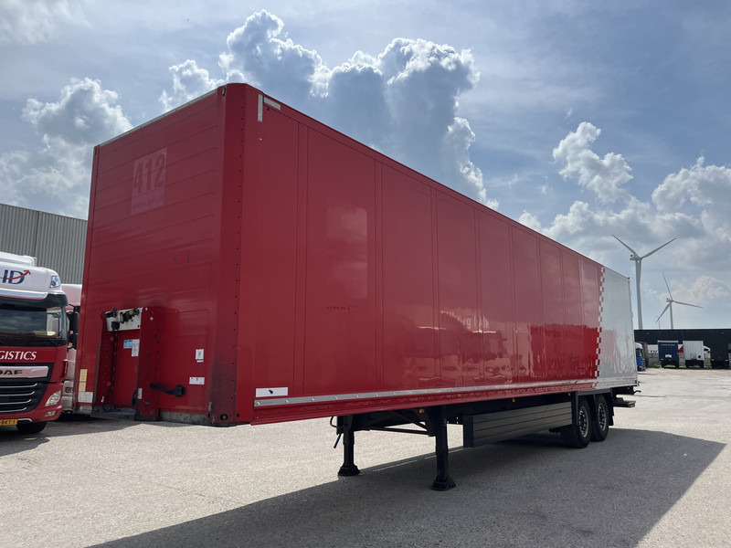 عربة مسطحة منخفضة نصف مقطورة Schmitz Cargobull SCB S2 / Box Trailer / Loadlift: صور 19