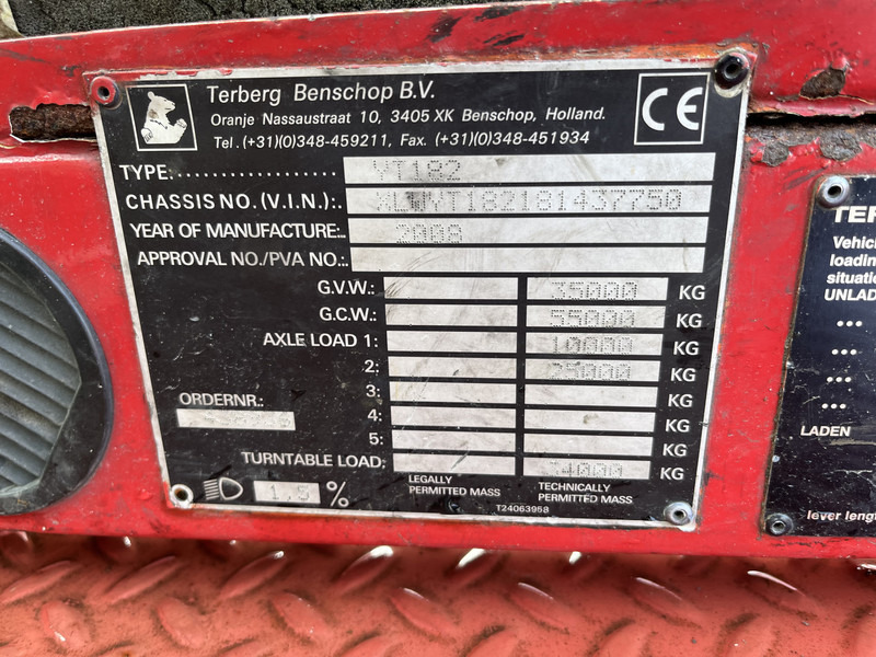 شاحنة جرار Terberg YT 182 / Terminal Tractor / Airco / Cummins: صور 12