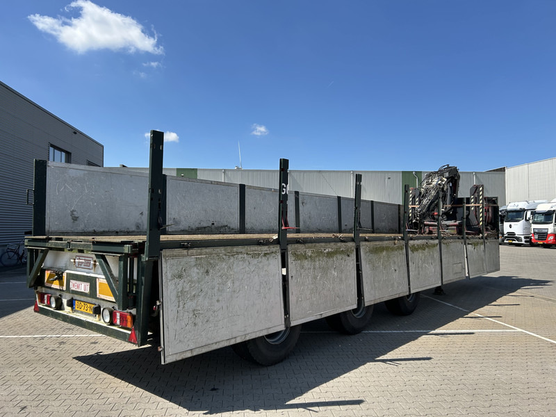Vogelzang V02 17 30 / Heavy Duty Chassis / 3 axle 10 Ton / Hiab Crane Defect - نصف مقطورة مسطحة: صور 2 Vogelzang V02 17 30 / Heavy Duty Chassis / 3 axle 10 Ton / Hiab Crane Defect - نصف مقطورة مسطحة: صور 2