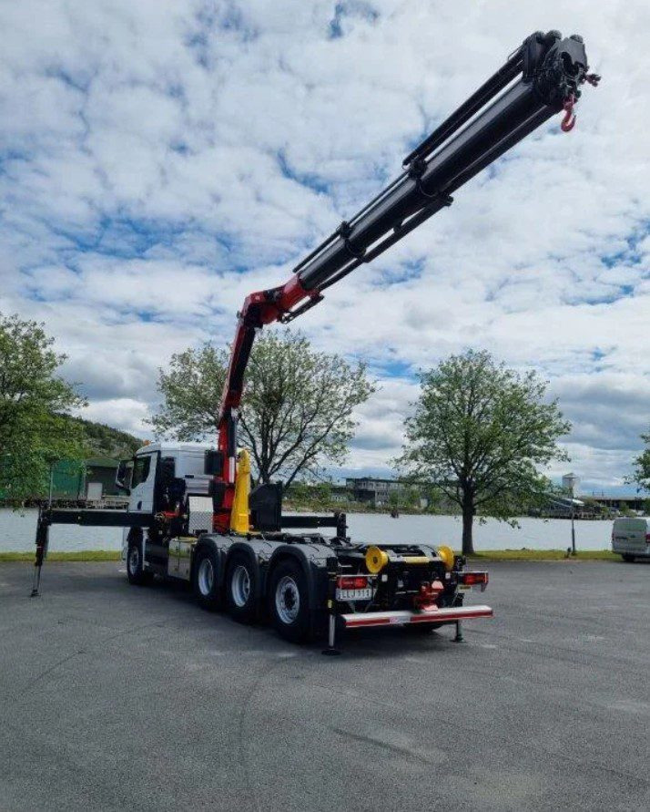 MAN TGS 35.510 8×4 Tridem kranväxlare Palfinger - شاحنة ذات الخطاف, شاحنة كرين: صور 3 MAN TGS 35.510 8×4 Tridem kranväxlare Palfinger - شاحنة ذات الخطاف, شاحنة كرين: صور 3