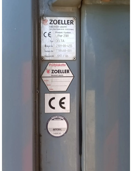شاحنة القمامة DAF CF 290 CF 290 FAN achterlader Zoeller Ekopres Medium: صور 8
