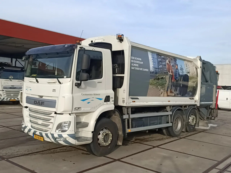 DAF CF 290 CF290 FAN achterlader GeesinkNorba GPM IV i 22H25 - شاحنة: صور 1 DAF CF 290 CF290 FAN achterlader GeesinkNorba GPM IV i 22H25 - شاحنة: صور 1