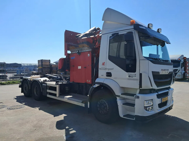 Iveco Stralis 360 E6 met Translift PLUS DUO TFS containersysteem - شاحنة القمامة: صور 4 Iveco Stralis 360 E6 met Translift PLUS DUO TFS containersysteem - شاحنة القمامة: صور 4