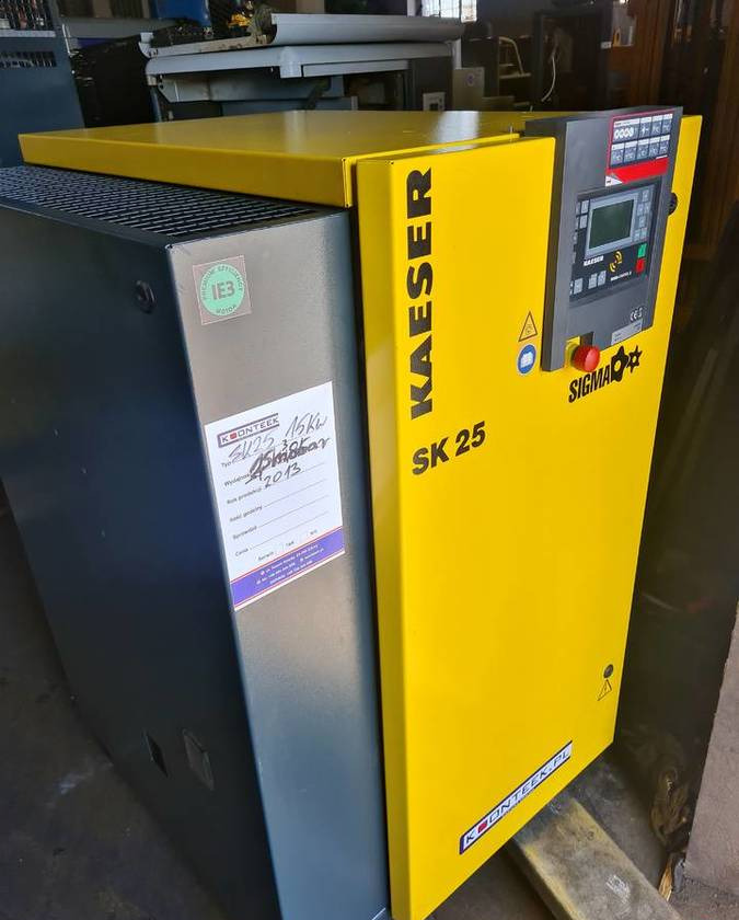 Kompresor śrubowy KAESER SK 25 15 kw - ضاغط الهواء: صور 4 Kompresor śrubowy KAESER SK 25 15 kw - ضاغط الهواء: صور 4
