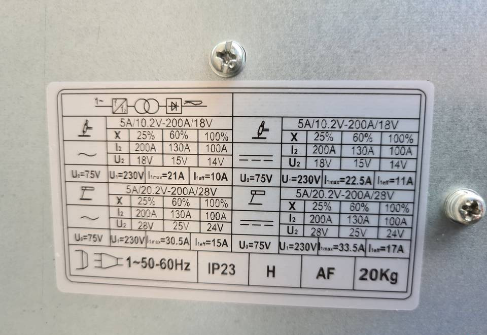 Spawarka WELDKAR MULTIGMAW Mig, Mag, Mma, Tig 200 A - ادوات لحام: صور 5 Spawarka WELDKAR MULTIGMAW Mig, Mag, Mma, Tig 200 A - ادوات لحام: صور 5