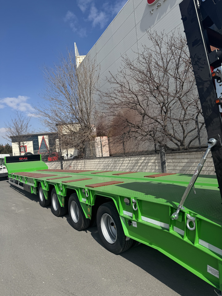 GVN Trailer 4 AXLE LOWBED - عربة مسطحة منخفضة نصف مقطورة: صور 4 GVN Trailer 4 AXLE LOWBED - عربة مسطحة منخفضة نصف مقطورة: صور 4