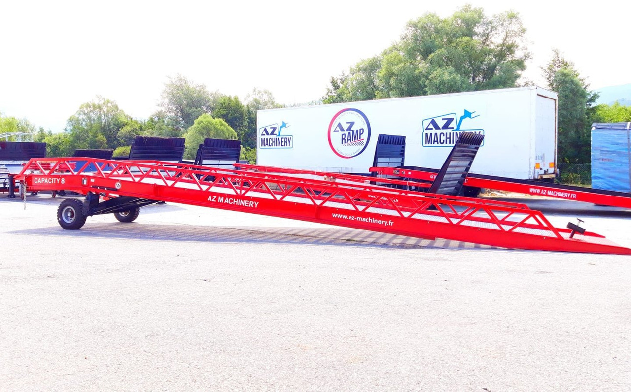 منحدر تحميل جديد AZ RAMP-EASY XL-20 . Mobil Loading Ramp  WIDE With Level Off, 20 t Capacity: صور 6