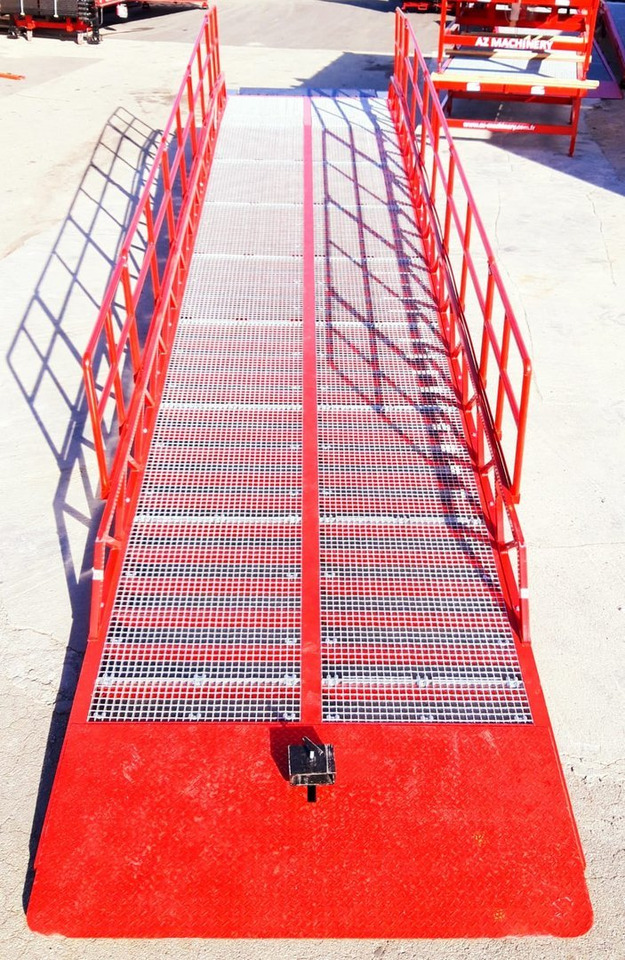 منحدر تحميل جديد AZ RAMP-EASY XL-8 OTC . Mobil Loading Ramp  WIDE With Level Off, 8 t Capacity: صور 16