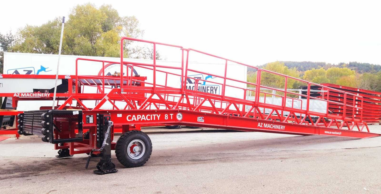 منحدر تحميل جديد AZ RAMP-EASY XL-8 OTC . Mobil Loading Ramp  WIDE With Level Off, 8 t Capacity: صور 9