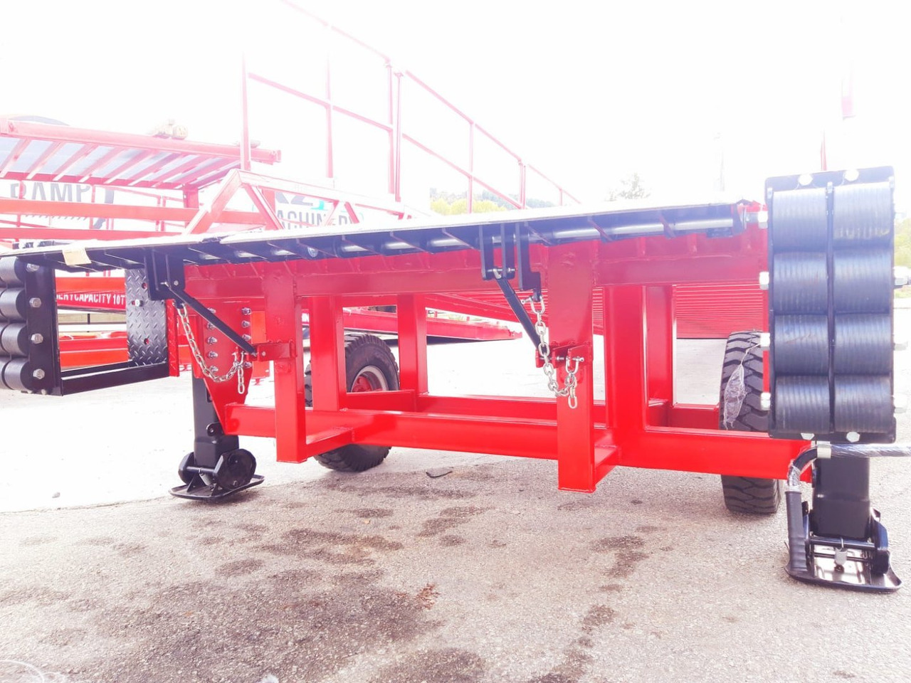 منحدر تحميل جديد AZ RAMP-EASY XL-8 OTC . Mobil Loading Ramp  WIDE With Level Off, 8 t Capacity: صور 11