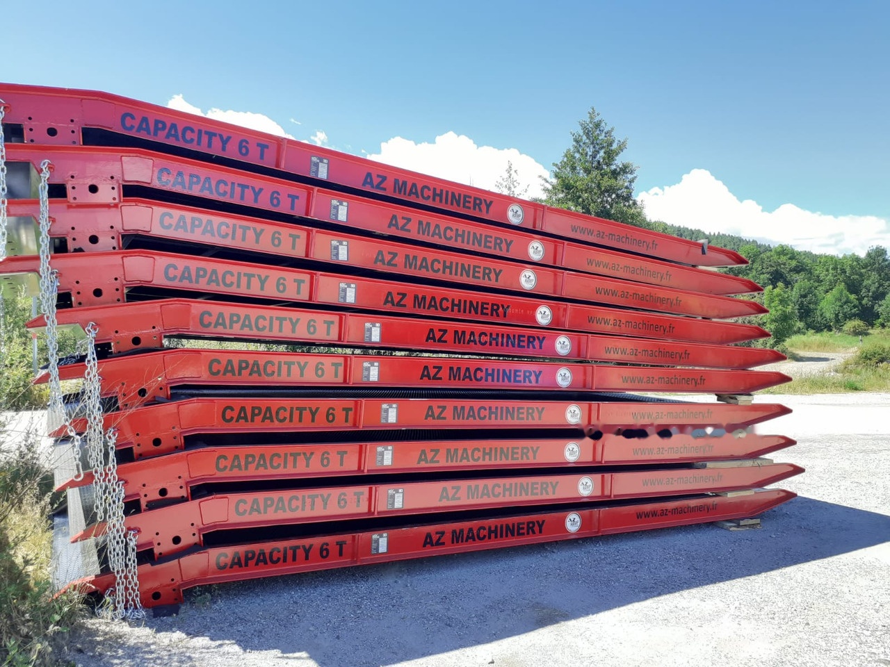 منحدر تحميل جديد AZ RAMP PRIME XS-6 mobile loading ramp: صور 19