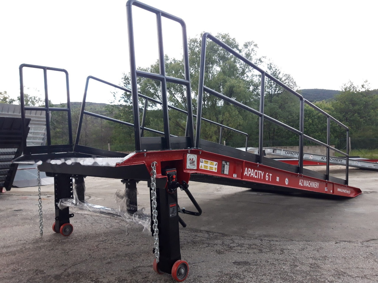 منحدر تحميل جديد AZ RAMP PRIME XS-6 mobile loading ramp: صور 24