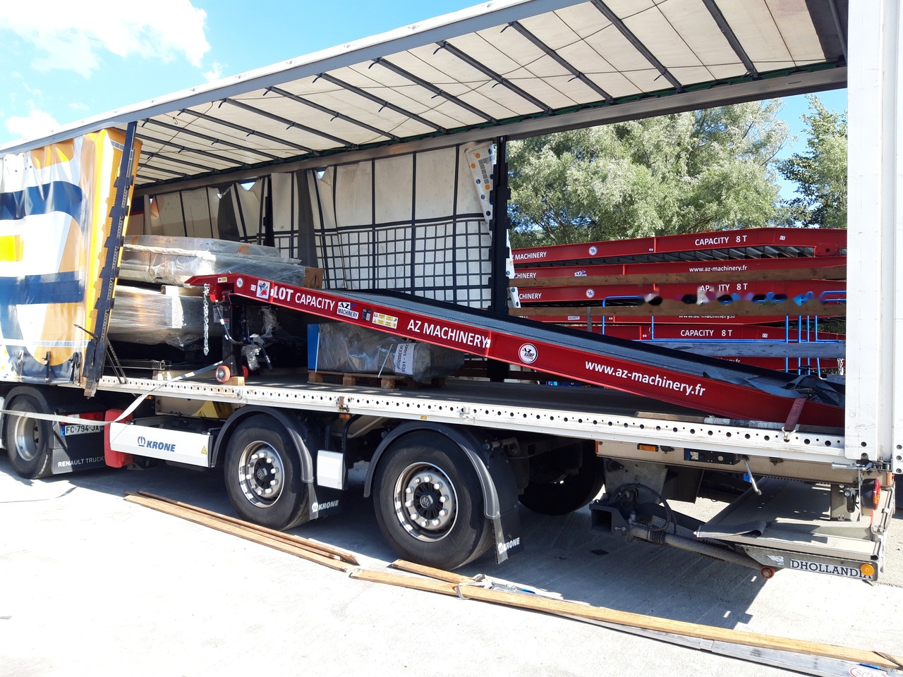 منحدر تحميل جديد AZ RAMP PRIME XS-6 mobile loading ramp: صور 20