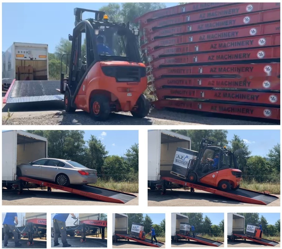 منحدر تحميل جديد AZ RAMP PRIME XS-6 mobile loading ramp: صور 16