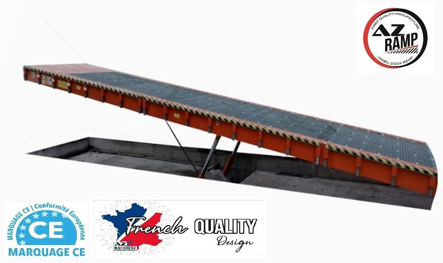 Embeded loading ramp-Buried loading ramp with tilting lip.AZ RAMP-EASY ST-15T - منحدر تحميل: صور 1 Embeded loading ramp-Buried loading ramp with tilting lip.AZ RAMP-EASY ST-15T - منحدر تحميل: صور 1