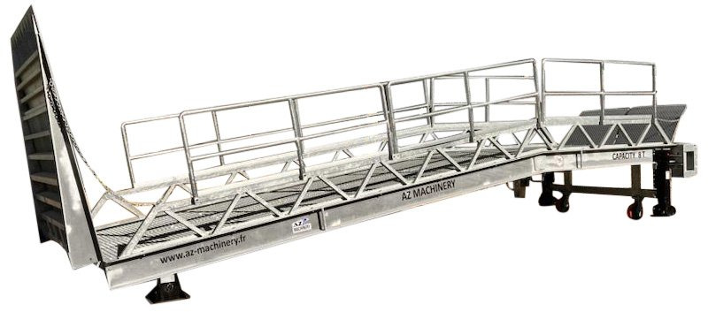 Loading Ramp with with hydraulic tilting bridge - AZ RAMP - STAR- 8T FULL GALVA - منحدر تحميل: صور 1 Loading Ramp with with hydraulic tilting bridge - AZ RAMP - STAR- 8T FULL GALVA - منحدر تحميل: صور 1