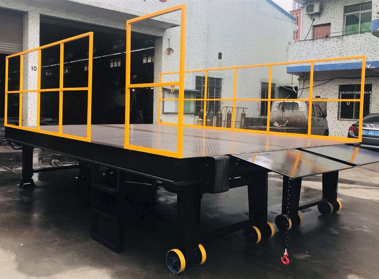 منحدر تحميل جديد Mobil Loading Table AZ RAMP-SIMPLY 180 -4.5-3.5 -8 T Capacity: صور 10