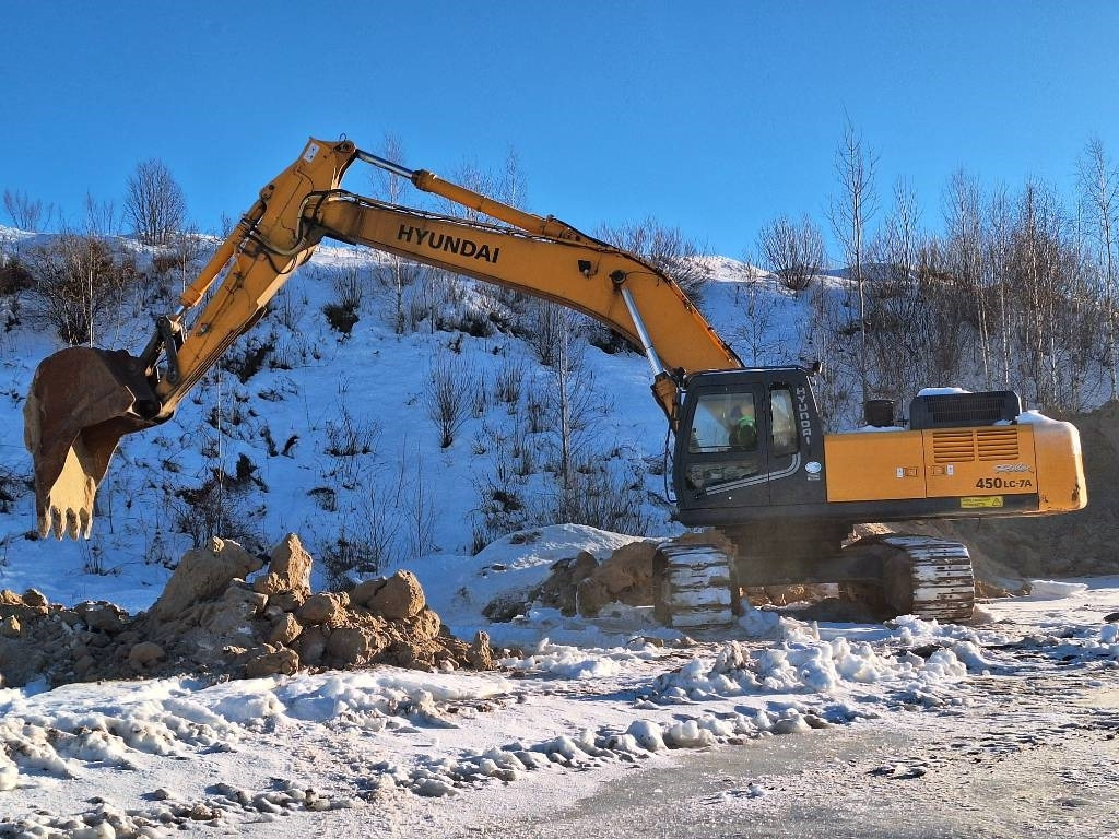 Hyundai Robex 450 LC-7 A - حفارات زحافة: صور 3 Hyundai Robex 450 LC-7 A - حفارات زحافة: صور 3