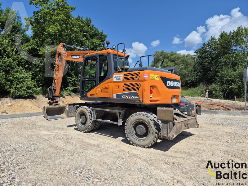 Doosan DX 170 W-5 - حفارة على عجلات: صور 5 Doosan DX 170 W-5 - حفارة على عجلات: صور 5