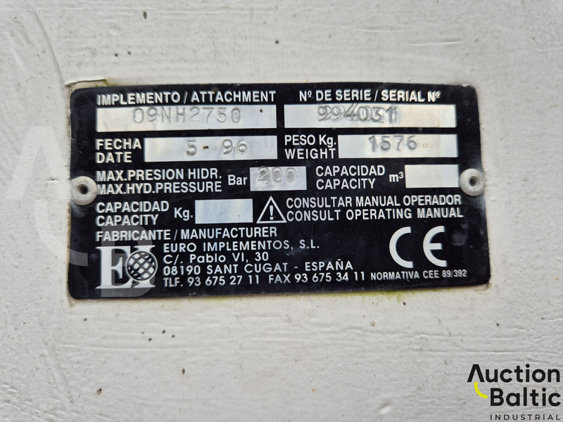 آلة تسوية الأرض Ei Attachments 09.NH.2750: صور 17 آلة تسوية الأرض Ei Attachments 09.NH.2750: صور 17