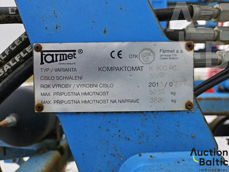 مسلفة Farmet K 800 PS: صور 16 مسلفة Farmet K 800 PS: صور 16