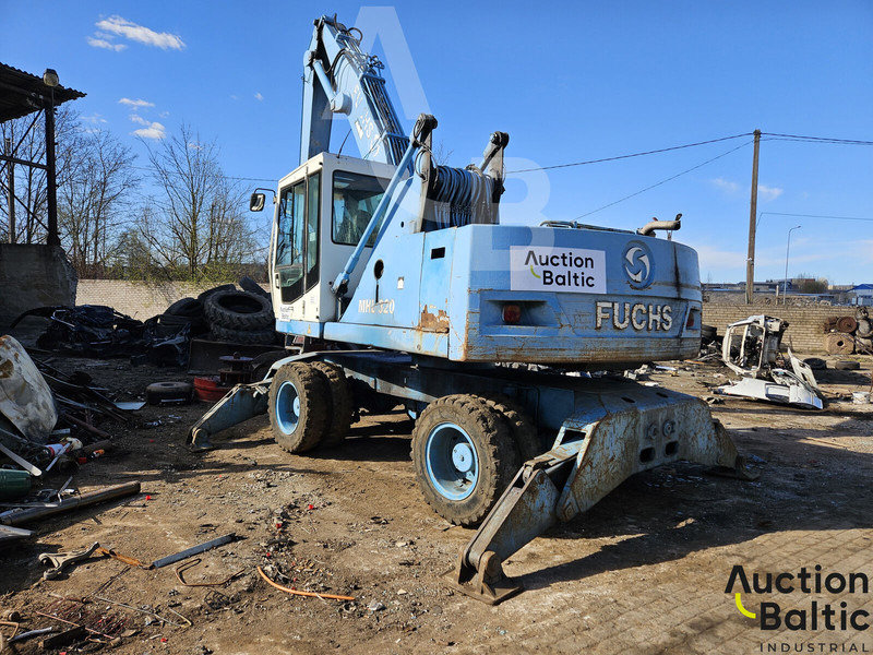 Fuchs MHL 320 - حفارة على عجلات: صور 4 Fuchs MHL 320 - حفارة على عجلات: صور 4