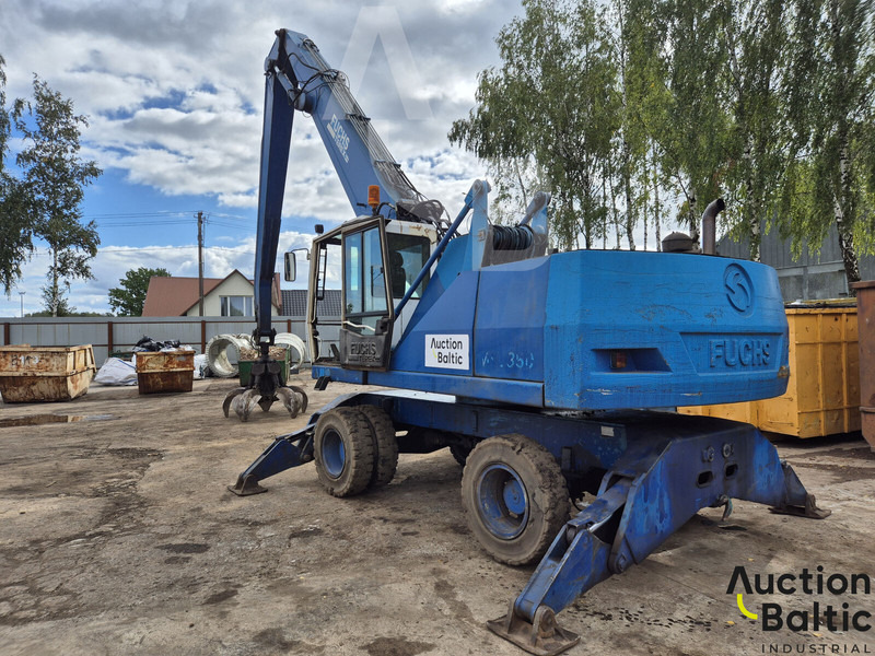 Fuchs MHL 350 - حفارة على عجلات: صور 4 Fuchs MHL 350 - حفارة على عجلات: صور 4