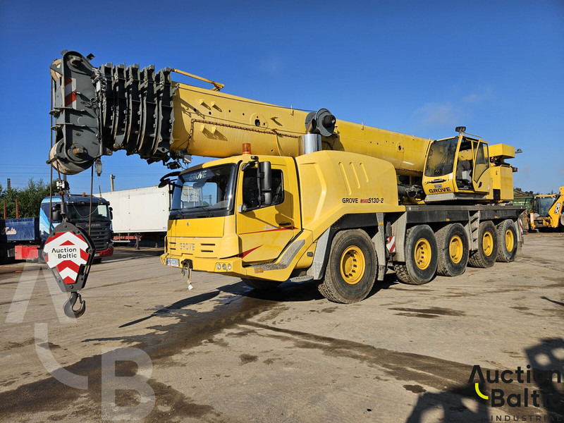 Grove GMK 5130-2 - رافعة لجميع التضاريس: صور 1 Grove GMK 5130-2 - رافعة لجميع التضاريس: صور 1