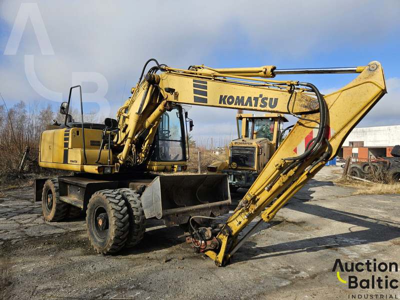 Komatsu PW130ES-6K - حفارة على عجلات: صور 2 Komatsu PW130ES-6K - حفارة على عجلات: صور 2
