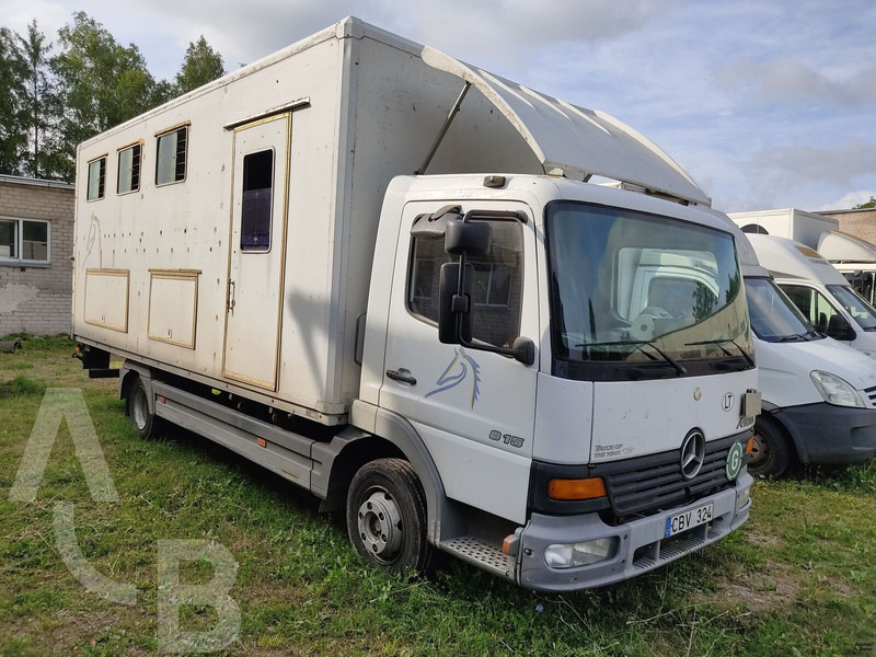 Mercedes-Benz 815 - شاحنة نقل خيل: صور 1 Mercedes-Benz 815 - شاحنة نقل خيل: صور 1