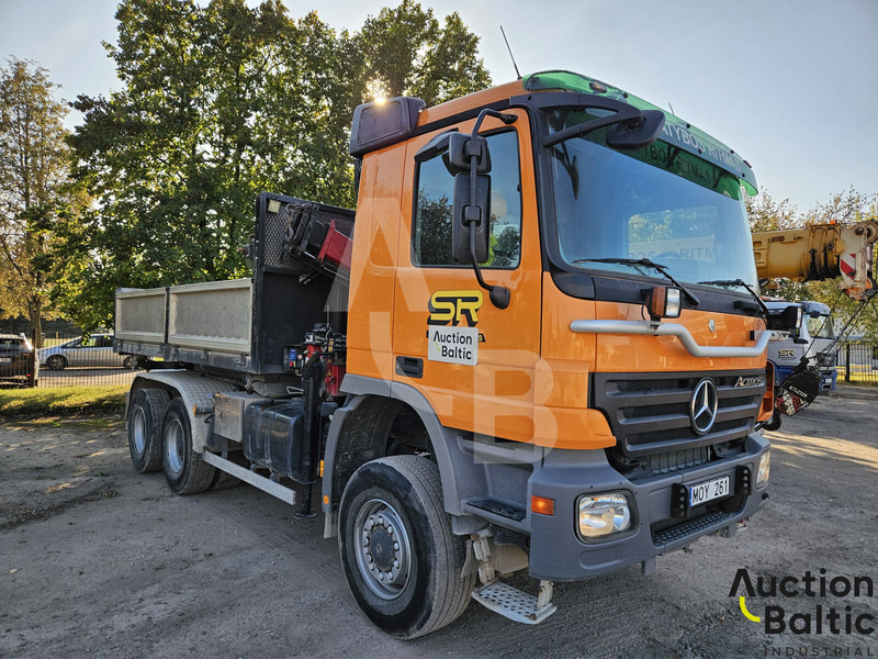 Mercedes-Benz Actros 1844 - قلابات, شاحنة كرين: صور 1 Mercedes-Benz Actros 1844 - قلابات, شاحنة كرين: صور 1