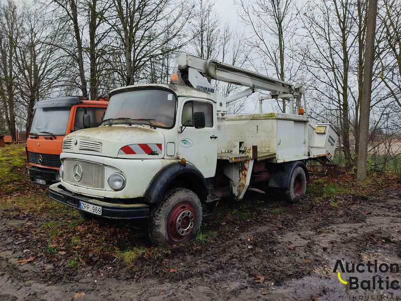 Mercedes-Benz Lako 911 - مصاعد الازدهار محمولة على شاحنة: صور 1 Mercedes-Benz Lako 911 - مصاعد الازدهار محمولة على شاحنة: صور 1