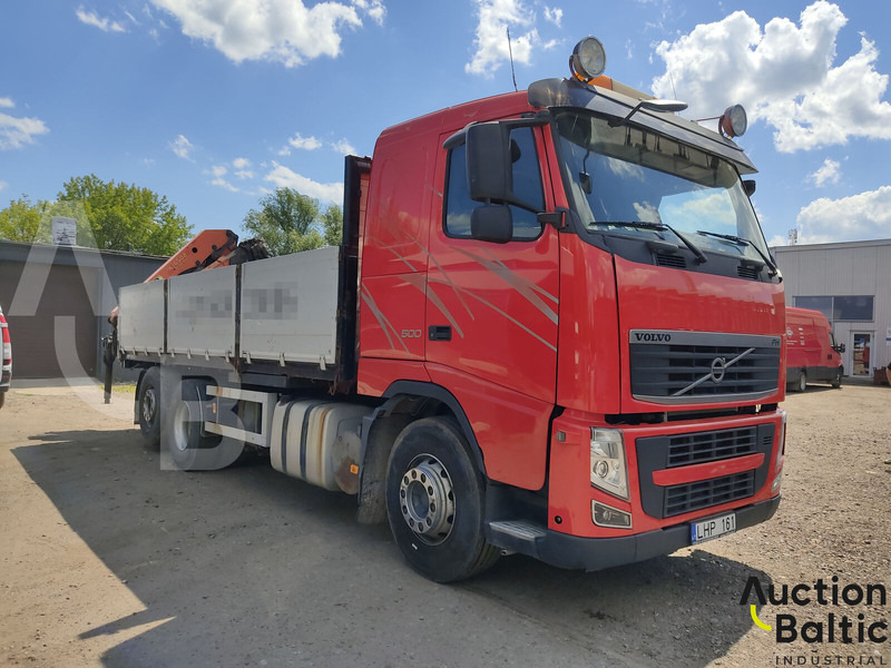 Volvo FH500 - شاحنات مسطحة, شاحنة كرين: صور 1 Volvo FH500 - شاحنات مسطحة, شاحنة كرين: صور 1