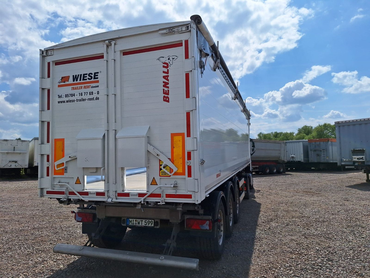Benalu Bulkliner S 95 50m³ Kombiklappe - قلابة نصف مقطورة: صور 2 Benalu Bulkliner S 95 50m³ Kombiklappe - قلابة نصف مقطورة: صور 2