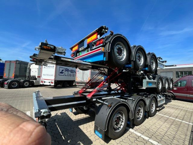 D-TEC Containerchassis Flexitrailer - شاحنات الحاويات/ جسم علوي قابل للتغيير نصف مقطورة: صور 2 D-TEC Containerchassis Flexitrailer - شاحنات الحاويات/ جسم علوي قابل للتغيير نصف مقطورة: صور 2