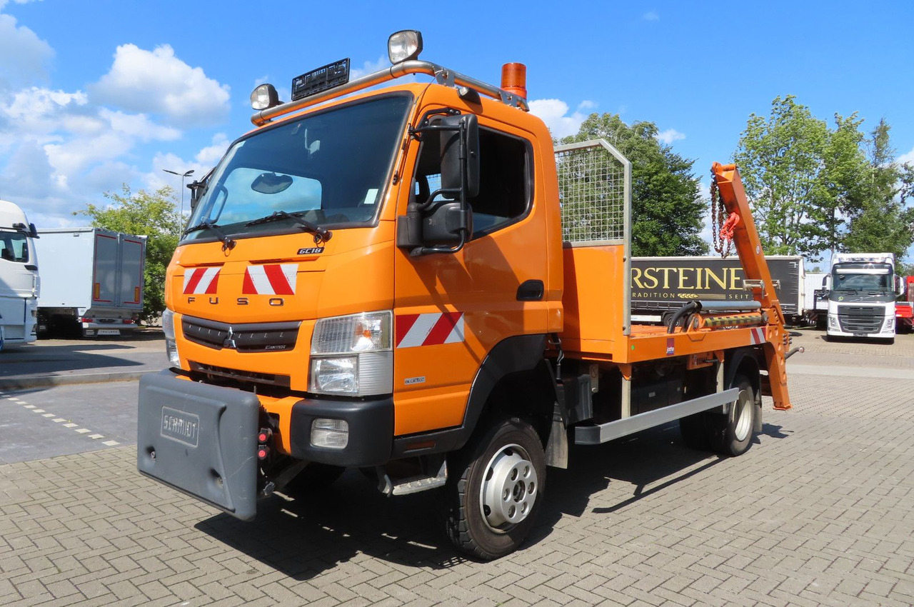 FUSO Canter 6 C 18 4x4 Kommunal Winterdienst - قلاب صغير: صور 1 FUSO Canter 6 C 18 4x4 Kommunal Winterdienst - قلاب صغير: صور 1