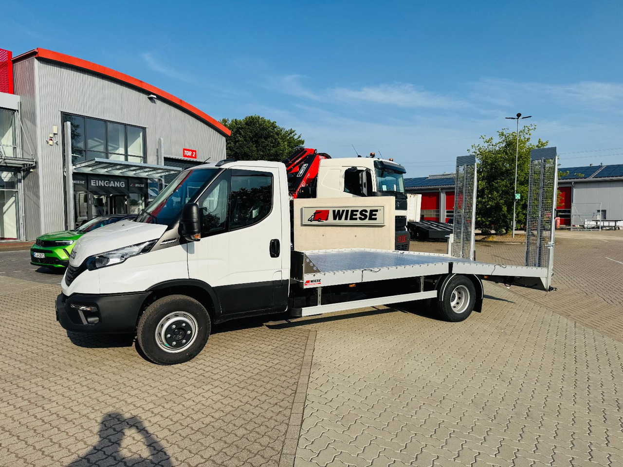 Iveco 70C18HA, Maschinen & Arbeitsbühnentrans. 2940kg! - سيارة السحب للتصليح: صور 1 Iveco 70C18HA, Maschinen & Arbeitsbühnentrans. 2940kg! - سيارة السحب للتصليح: صور 1
